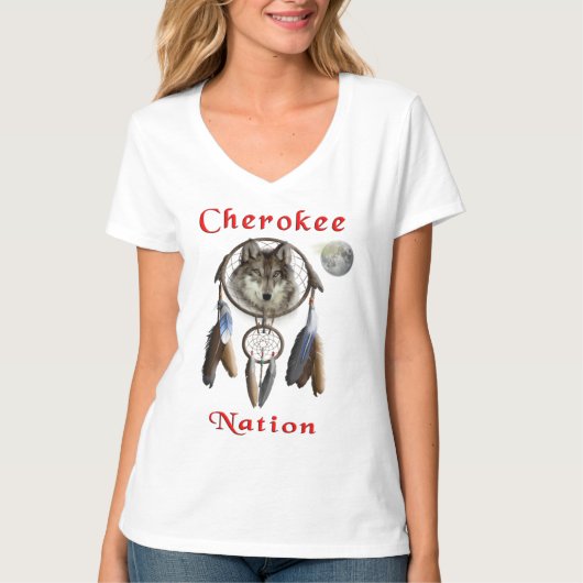Cherokee Nation T-shirt (Voorkant)