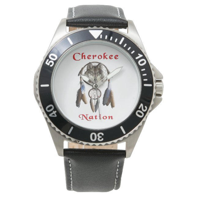 Cherokee Nation Watches Horloge (Voorkant)