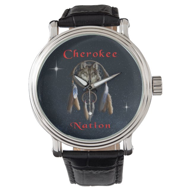 Cherokee Nation Watches Horloge (Voorkant)