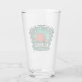 Cherokee National Forest Camping Glas (Achterkant)