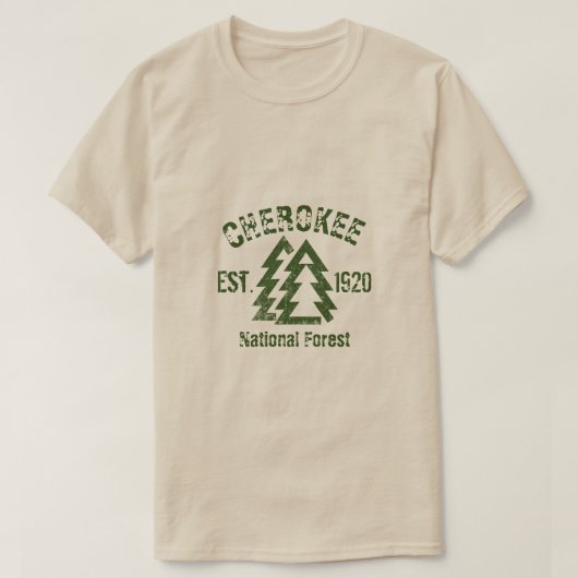 Cherokee National Forest T-Shirt (Design voorkant)