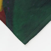 Cherokee Native American Pop Art Fleece Blanket (Hoek)