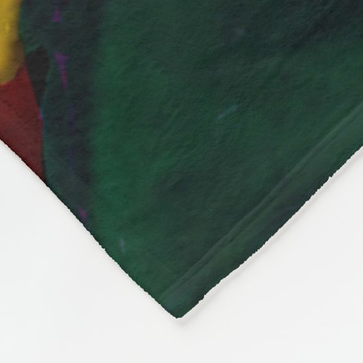 Cherokee Native American Pop Art fleece deken (Hoek)