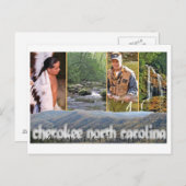 Cherokee NC Briefkaart (Voorkant / Achterkant)