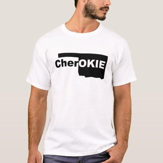 Cherokee Oklahoma T-shirt (Voorkant)
