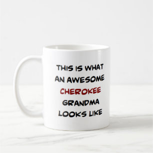 cherokee oma , geweldige koffiemok