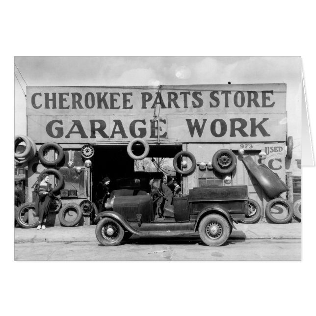 Cherokee Onderdelen Winkel, 1936 (Voorkant Horizontaal)