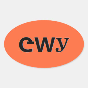 Cherokee Ovale Sticker
