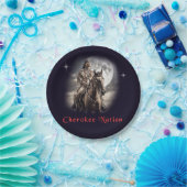 Cherokee Papieren Bordje (Feest)