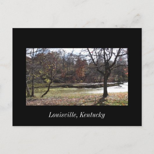 Cherokee Park Louisville Kentucky Briefkaart (Voorkant)