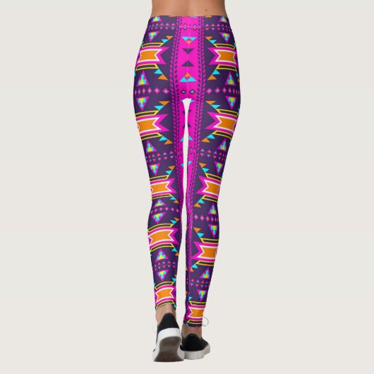 Cherokee Pattern Leggings (Achterkant)