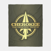 Cherokee (pijlpunt 2) fleece deken (Voorkant)