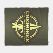 Cherokee (pijlpunt 2) fleece deken (Voorkant (Horizontaal))