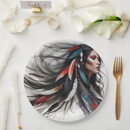 Cherokee Pride 4 Papieren Bordje (Huwelijk)