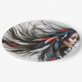 Cherokee Pride 4 Papieren Bordje (Gekanteld)