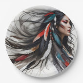 Cherokee Pride 4 Papieren Bordje (Voorkant)