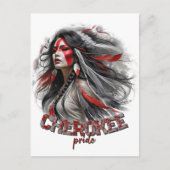 Cherokee Pride Briefkaart (Voorkant)