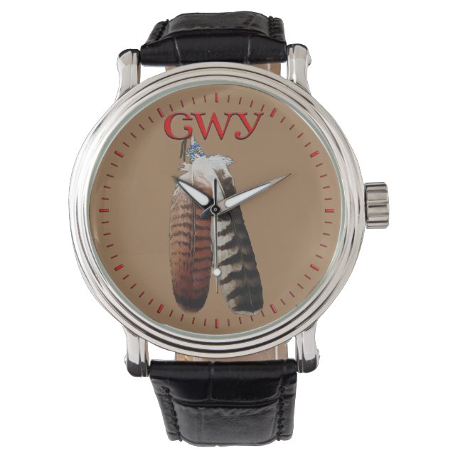 Cherokee Pride Horloge (Voorkant)
