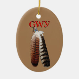 Cherokee Pride Keramisch Ornament