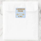 Cherokee Pride Met Pijlen Sticker (Tas)