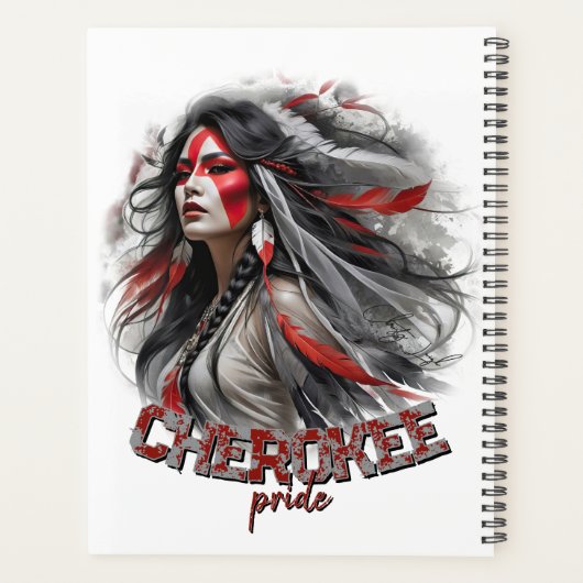 Cherokee Pride Planner (Achterkant)