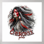 Cherokee Pride Poster (Voorkant)