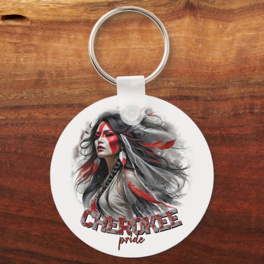 Cherokee Pride Sleutelhanger (Voorkant)