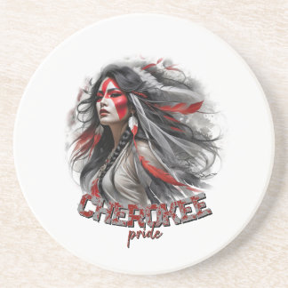 Cherokee Pride Zandsteen Onderzetter