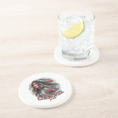 Cherokee Pride Zandsteen Onderzetter (Zijkant)