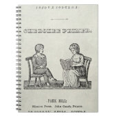 Cherokee Primer, 1845 (graving) Notitieboek (Voorkant)