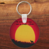 Cherokee Proverb Sleutelhanger (Voorkant)