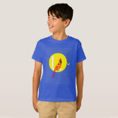 Cherokee Redbird - de Dochter van de Zon (kinder) T-shirt (Voorkant volledig)