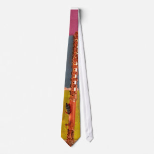 Cherokee Reed Flute Necktie Stropdas