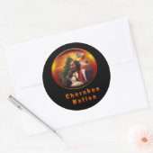 Cherokee Ronde Sticker (Envelop)