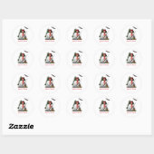 Cherokee Ronde Sticker (Vel)