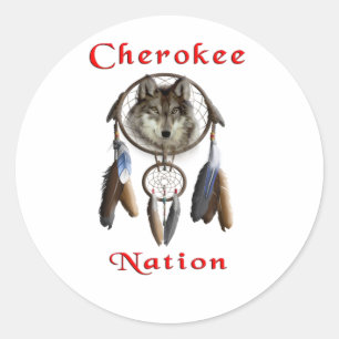 Cherokee Ronde Sticker