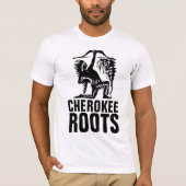 CHEROKEE ROOTS - INDIASE T-shirts (Voorkant)