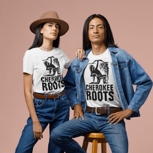 CHEROKEE ROOTS - INDIASE T-shirts
