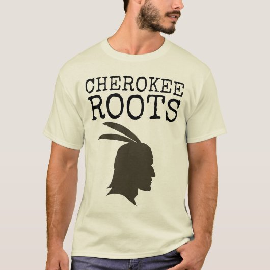 CHEROKEE ROOTS T-Shirts (Voorkant)