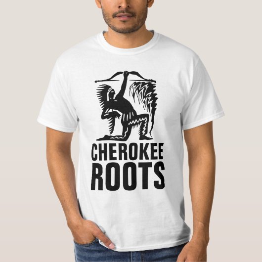 CHEROKEE ROOTS T-Shirts (Voorkant)