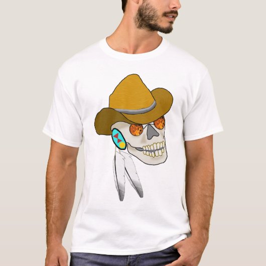 Cherokee Skull T-Shirt (Voorkant)