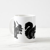 Cherokee Squirrel Coffee Koffiemok (Voorkant links)