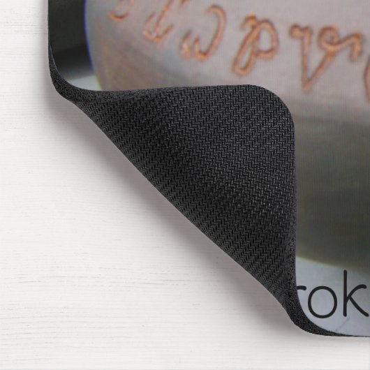 Cherokee Syllabary Pottery Mousepad Muismat (Hoek)