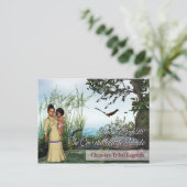 Cherokee Tribal Legends: De kleine mensen Briefkaart (Staand voorkant)