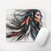 Cherokee trots 4 muismat (Met muis)