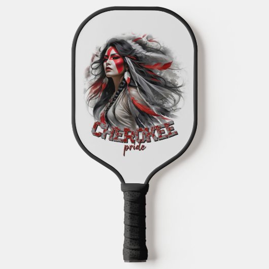 Cherokee trots pickleball paddle (Voorkant)