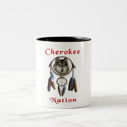 Cherokee Tweekleurige Koffiemok (Center)