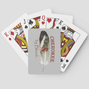 Cherokee van Bloed Pokerkaarten