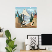 Cherokee Village Print (Thuiskantoor)