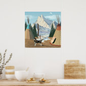 Cherokee Village Print (Keuken)